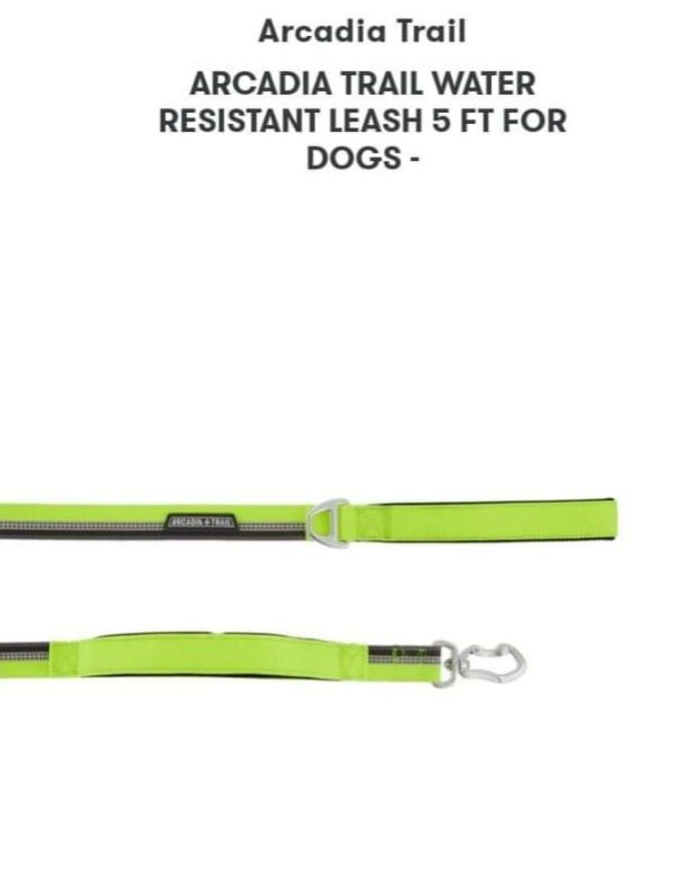 Arcadia Trail Dog Leash